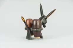 Discount Pamono Donkey Salt and Pepper Shaker Set by Walter Bosse for Hertha Baller, 1950s