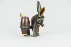 Discount Pamono Donkey Salt and Pepper Shaker Set by Walter Bosse for Hertha Baller, 1950s