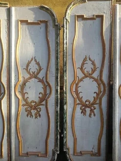 Pamono Doors with Lacquers and Gold Leaf Decorations, Late 17th Century, Set of 2><noscript><img width=