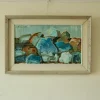 Pamono Dorothy Ruhne, Rugged Earth, Mid-20th Century, Oil on Canvas, Framed