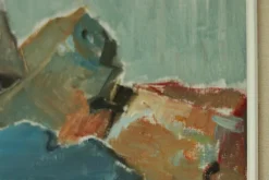 Pamono Dorothy Ruhne, Rugged Earth, Mid-20th Century, Oil on Canvas, Framed