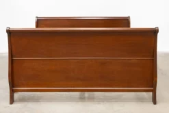 Pamono Double Bed in Walnut> Beds & Bedroom Sets