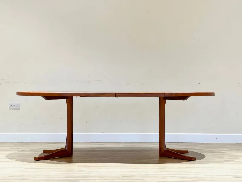 Online Pamono Double Extending Dining Table from McIntosh, 1970s