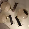 Pamono Double Fresnel Glass and Polished Aluminum Wall Light, 1960s> Wall Lights & Sconces