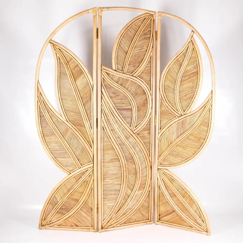 Online Pamono Double Side Rattan Screen