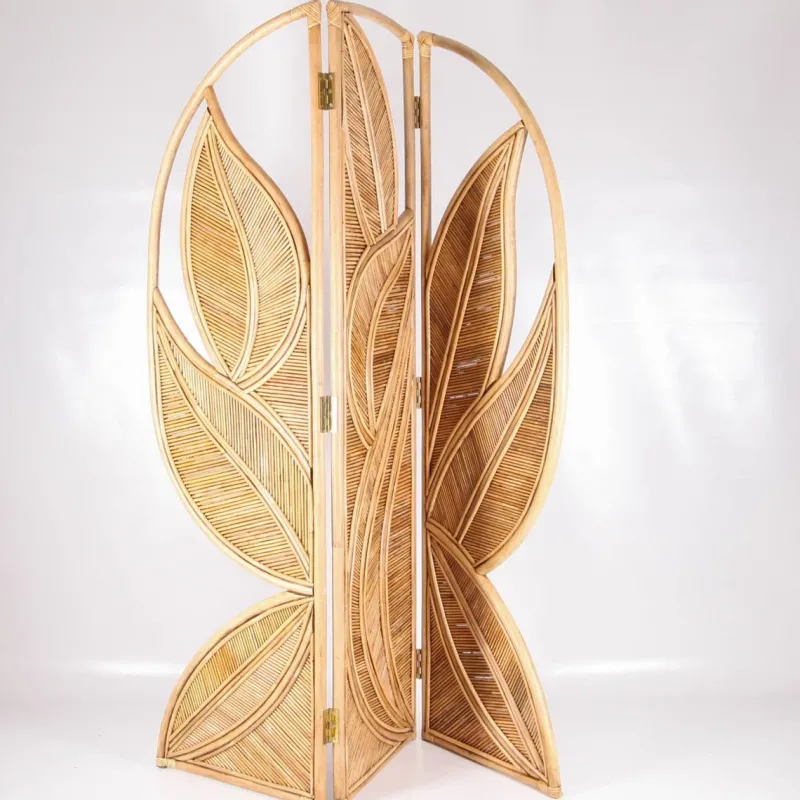 Online Pamono Double Side Rattan Screen