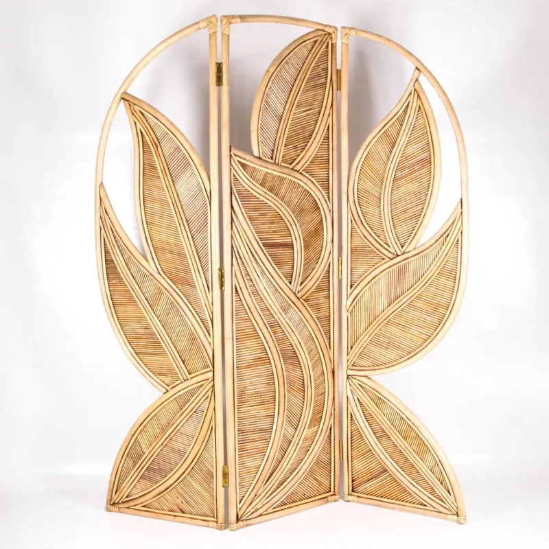 Online Pamono Double Side Rattan Screen