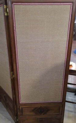 Pamono Double Sided Trifold Privacy Screen or Room Divider