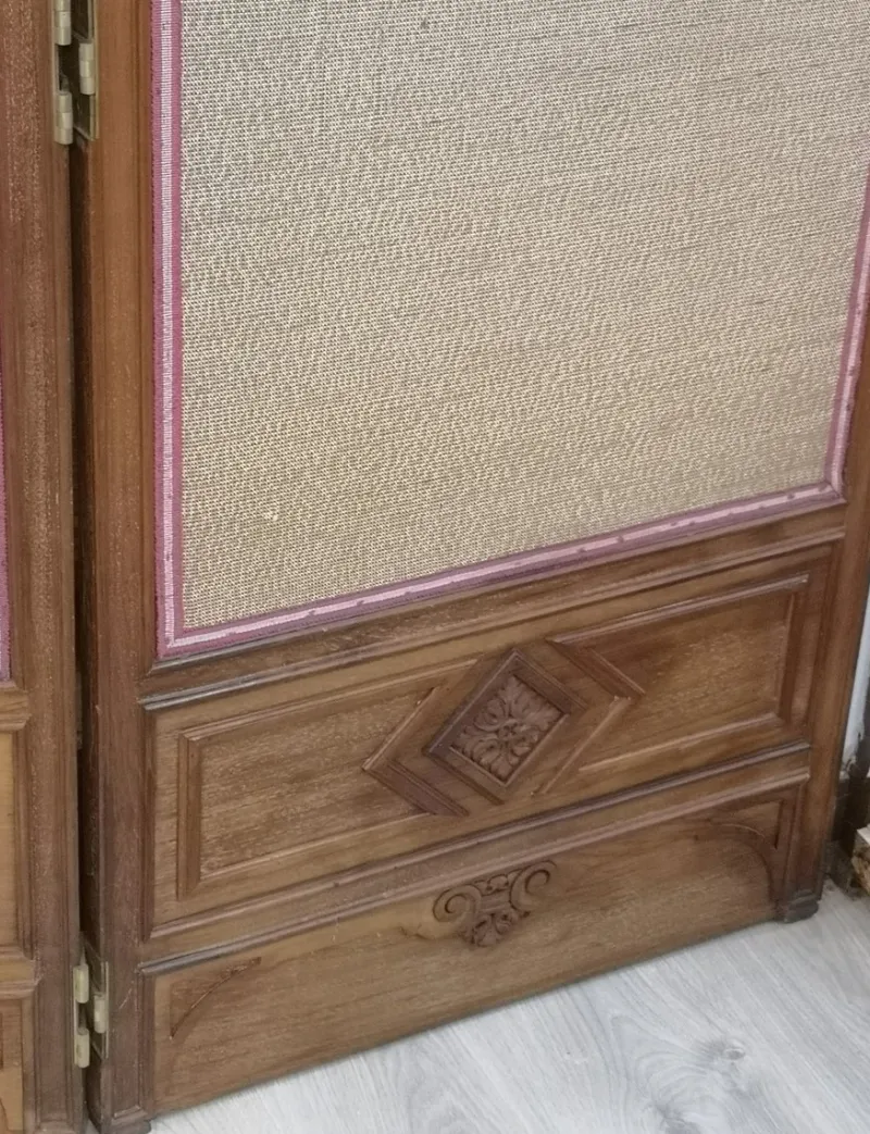 Pamono Double Sided Trifold Privacy Screen or Room Divider