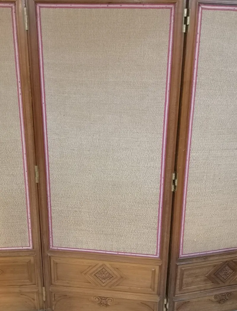 Pamono Double Sided Trifold Privacy Screen or Room Divider