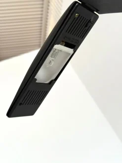 Clearance Pamono Dove Desk Lamp in Black by Marco Colombo & Mario Barbaglia for PAF Studio