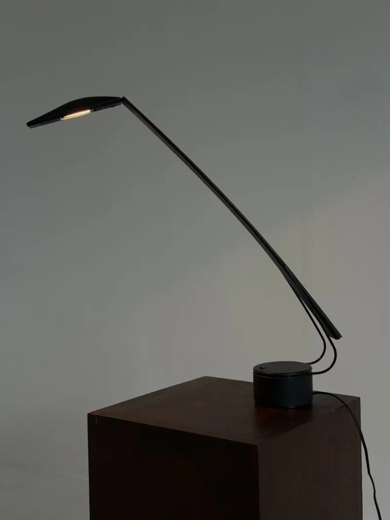 Clearance Pamono Dove Desk Lamp in Black by Marco Colombo & Mario Barbaglia for PAF Studio