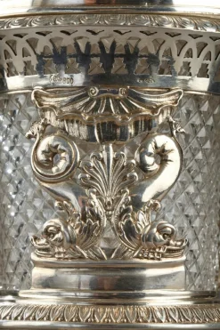 Pamono Drageoir or Candy Dish in Silver> Serving Dishes