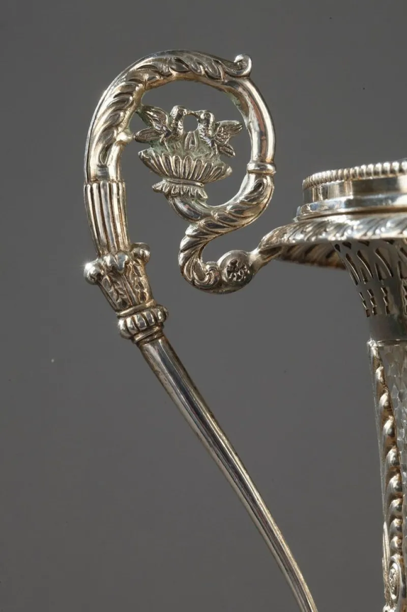 Pamono Drageoir or Candy Dish in Silver> Serving Dishes