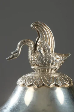 Pamono Drageoir or Candy Dish in Silver><noscript><img width=
