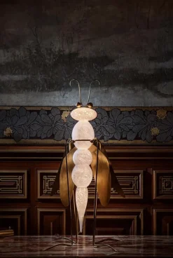 Pamono Dragonfly Floor Lamp Sculpture by Vincent Darré and Ludovic Clément d'Armont> Floor Lamps