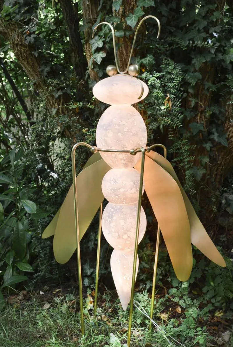 Pamono Dragonfly Floor Lamp Sculpture by Vincent Darré and Ludovic Clément d'Armont> Floor Lamps