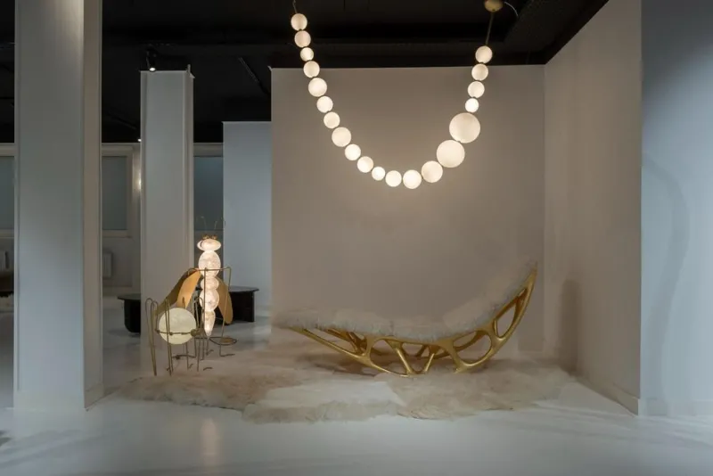 Pamono Dragonfly Floor Lamp Sculpture by Vincent Darré and Ludovic Clément d'Armont> Floor Lamps