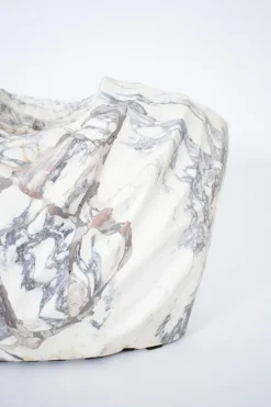 Pamono Draped Bust Sculpture, 1800s, Marble><noscript><img width=