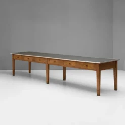 Pamono Drapers Shop Table, 1900s><noscript><img width=