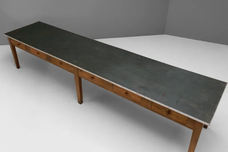 Pamono Drapers Shop Table, 1900s> Worktables & Workbenches