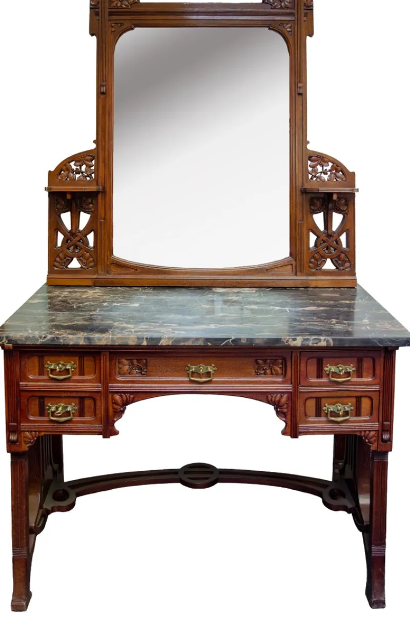Sale Pamono Dressing Table by Emil Gerstel, Prague, 1890s
