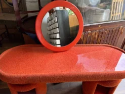 Pamono Dressing Table with Chairs from Kecskemét Furniture, 1975, Set of 3><noscript><img width=