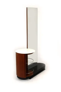 Pamono Dressing Table with Mirror by Jindrich Halabala for Up Zavody, 1940s><noscript><img width=