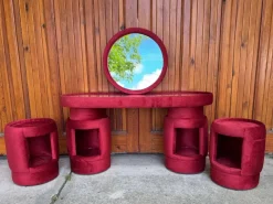 Best Pamono Dressing Tables by Kecskeméti Bútorertékesítő Vállalat, 1975, Set of 4