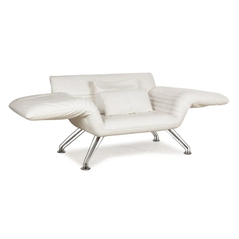 New Pamono DS 142 Wing Leather Daybed in White from de Sede