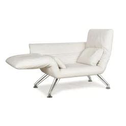 New Pamono DS 142 Wing Leather Daybed in White from de Sede