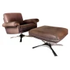 Pamono DS-31 3-Seater Sofa, Armchairs and Ottoman, 1970s, Set of 4> Living Room Sets