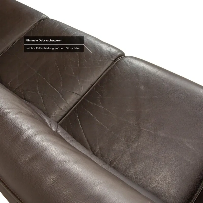 Pamono DS-350 Three-Seater Sofa in Leather from De Sede> Couches & Sofas