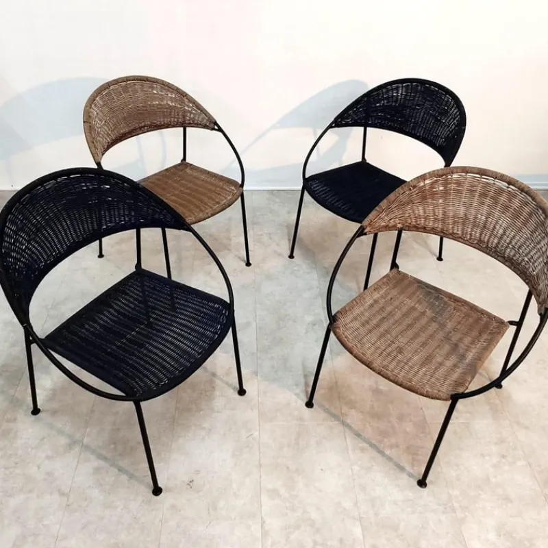 Sale Pamono DU41 Chairs by Gastone Rinaldi for Rima, Set of 4