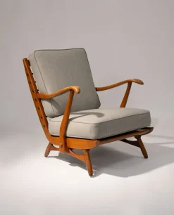 Pamono Dutch Armchair attributed to De Ster Gelderland, 1950s> Lounge Chairs & Armchairs