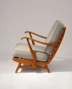 Pamono Dutch Armchair attributed to De Ster Gelderland, 1950s><noscript><img width=