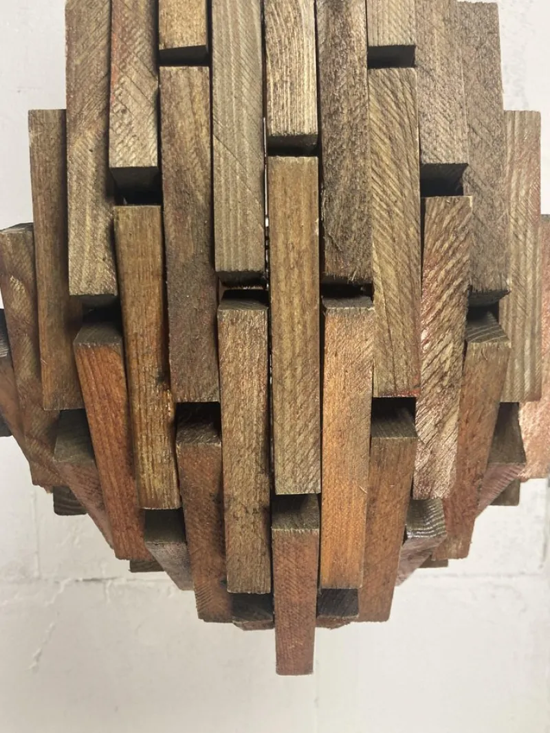 Pamono Dutch Brutalist Folk Art Hanging Plant Holder, 1960s> Planters And Jardiniere