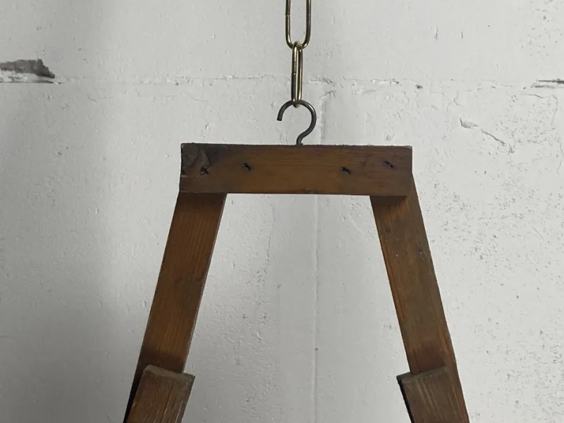 Pamono Dutch Brutalist Folk Art Hanging Plant Holder, 1960s> Planters And Jardiniere
