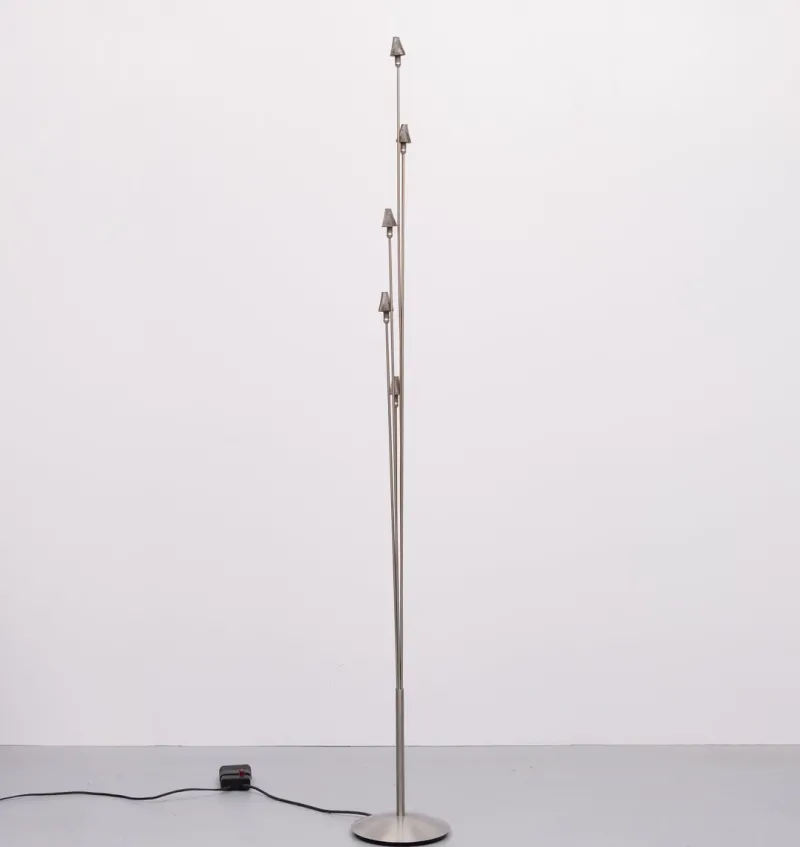 Pamono Dutch Halogen Floor Lamp from Harco Loor, 1980s> Floor Lamps