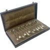 Pamono Dutch Silver Pastry Forks by Gerritsen and Van Kempen, Set of 12> Cutlery & Serving Utensils