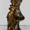 Pamono E. Drouot, La Source Sculpture, 1900s, Bronze> Art Nouveau|Sculpture