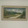 Clearance Pamono E. Karlsson, Path, 1960s, Oil on Canvas, Framed
