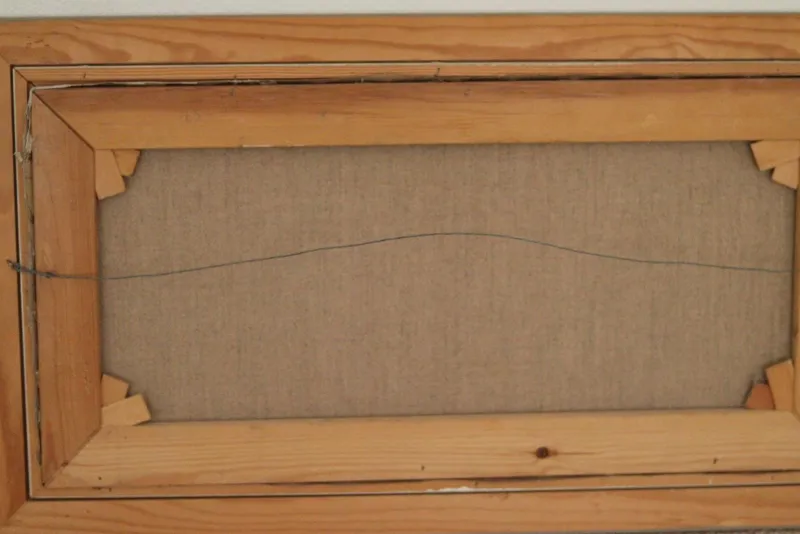 Clearance Pamono E. Karlsson, Path, 1960s, Oil on Canvas, Framed