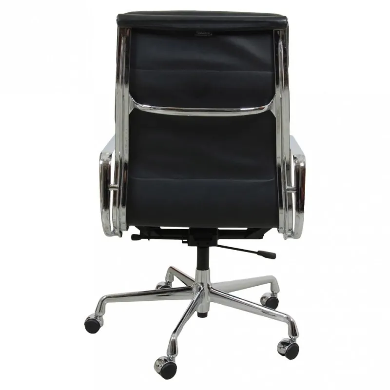 Pamono EA-219 Desk Chair in Leather by Charles Eames for Vitra> Office Chairs