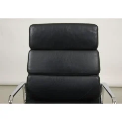 Pamono EA-219 Desk Chair in Leather by Charles Eames for Vitra><noscript><img width=