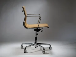 Hot Pamono EA117 Desk Chair in Tan Leather by Charles & Ray Eames for Vitra, Switzerland, 1990s