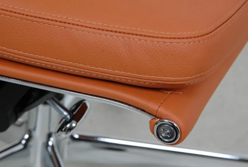 Pamono Ea-219 Office Chair in Cognac Leather by Charles Eames for Vitra> Office Chairs