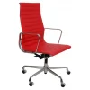 Discount Pamono EA-119 Office Chair in Red Leather by Charles Eames for Vitra
