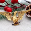 Best Pamono Eagle Shaped Gold Brooch