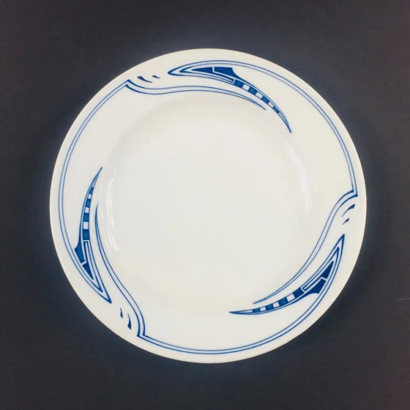 Pamono Early 20th Century Art Nouveau Meissen Porcelain Plate by Henry Van De Velde, Germany> Dinner Plates & Bowls